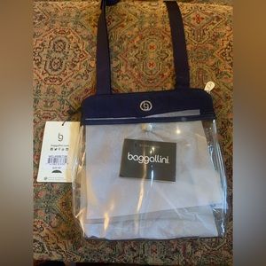 Baggallini Clear Stadium Crossbody Bag